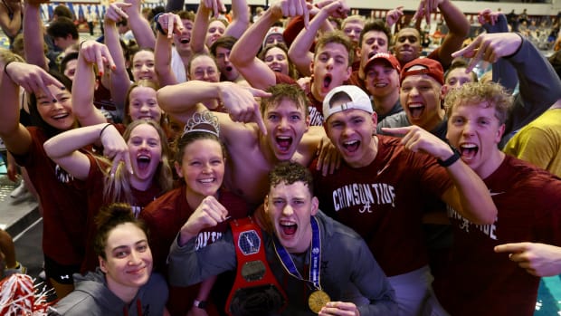 Alabama swimming at SEC championships